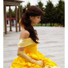 Classic Belle Hair Cosplay