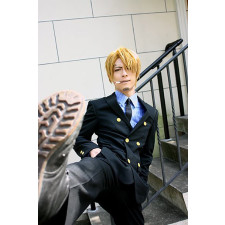 One Piece Sanji Costume - Suit Sanji Cosplay
