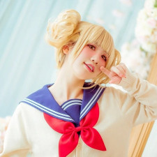 My Hero Academia Himiko Toga Wig - Himiko Toga Cosplay Costume Wig Prop