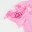 Girls Descendants: The Rise of Red Princess Bridget of Hearts Deluxe Costume - Pink Dress Princess Bridget of Hearts Cosplay
