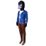 Kids Brawl Stars Carrion Crow Costume - Bodysuit Mask Crow Cosplay