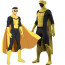 Invincible Capevincible Original Suit Costume - Yellow And Black Bodysuit Headcover Cape Set Capevincible Cosplay