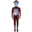 Kids Gorilla Tag Monke Costume - Full Bodysuit Mask Orange Monke Cosplay