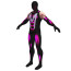 X-Men 97 Magneto Costume - Neon Purple Bodysuit Mask Magneto Cosplay