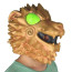 Fortnite Battle Hound Mask Cosplay