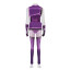 Mortal Kombat Mileena Costume - Purple Bodysuit Mileena Cosplay