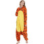 Kids Dark Orange Tigger Costume - Onesie Jumpsuit Dark Orange Tigger Cosplay