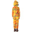 Kids Zombie Hazmat Suit Costume - Overall Mask Yellow Hazmat Suit Cosplay