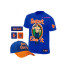 WWE John Cena Costume - Respect Earn It Blue Set Shirt Cap Headband Wristband John Cena Cosplay