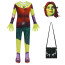 Girls Shrek Princess Fiona Ogre Costume - Bodysuit Mask Princess Fiona Cosplay