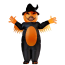 Scary Pumpkin Head Inflatable Costume - Pumpkin Head Cosplay