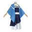 Summer Pockets Kamome Kushima Costume - Blue White Dress Kamome Kushima Cosplay