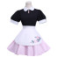 Miraculous Ladybug Marinette Costume - Black Pink Maid Dress Marinette Ladybug Cosplay