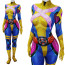 Marvel Rivals Psylocke Retro X-Uniform Costume - Blue Yellow Bodysuit Psylocke Cosplay