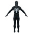 Venom Dylan Brock Symbiote Costume - Black Bodysuit Venom Cosplay