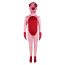 Hazbin Hotel Fat Nuggets Pig Costume - Pink Bodysuit Mask Set Fat Nuggets Cosplay