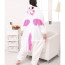 Kids White Pink Unicorn Costume - Onesie Jumpsuit White Pink Unicorn Cosplay