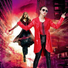 Scarlet Witch Avengers Lycra Costume