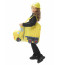 Kids Dump Truck Costume - Bodysuit Black Onesie Set Dump Truck Cosplay