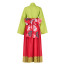 Pokemon Erika Costume - Red Green Kimono Erika Cosplay