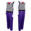 Inside Out Fear Costume - Purple Suit Mask Set Fear Cosplay