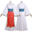 Apothecary Diaries Jinshi Costume - White Red Robe Jinshi Cosplay
