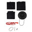 KPop Demon Hunters Saja Boys Costume -  Black Red Your Idol Performance Complete Outfit Saja Boys Cosplay With Hat And Accessories