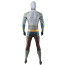 Dark Knights of Steel Kal-El Costume - Bodysuit Cape Set Kal-El Cosplay