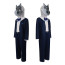The Bad Guys Mr Wolf Costume - Black Bodysuit Mask Mr. Wolf Cosplay
