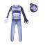 Piggy Roblox Lycra Cosplay Costume