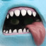 Blue Ghost Mask Cosplay Costume