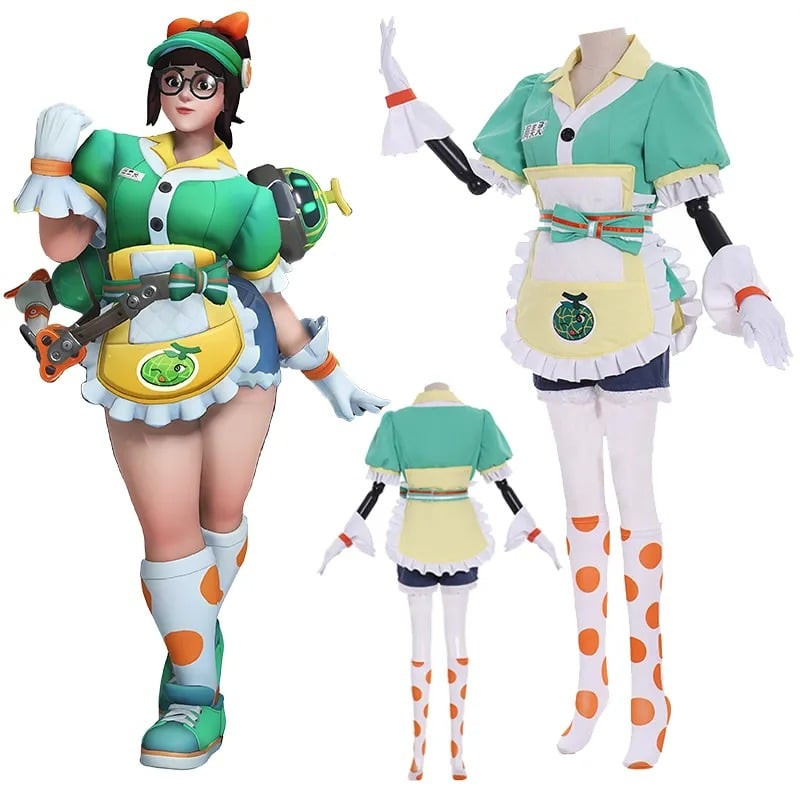 Overwatch Mei Costume - Honeydew Mei Skin Cosplay
