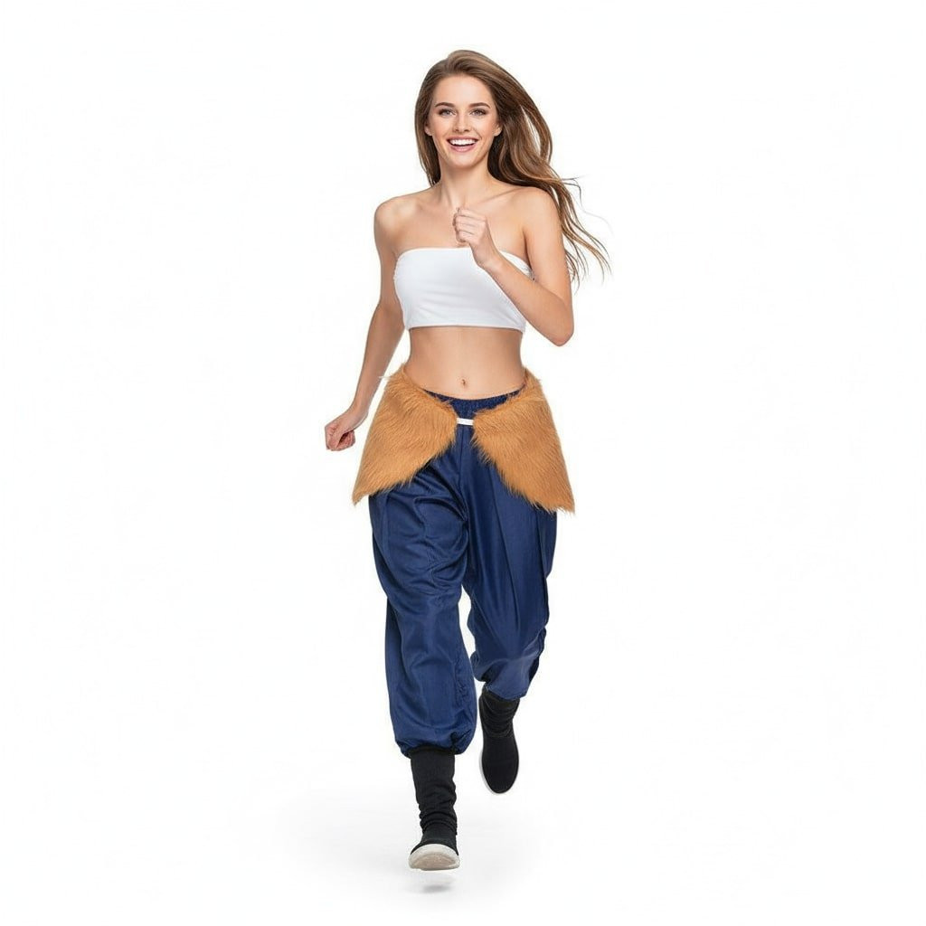 Women Demon Slayer Inosuke Hashibira Costume - Pants Top Inosuke Hashibira Cosplay