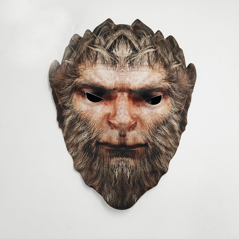 Black Myth: Wukong Wukong Mask - Wukong Cosplay Costume Mask Prop