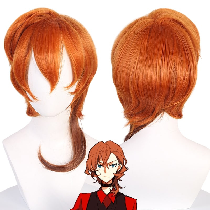 Bungo Stray Dogs Chuya Nakahara Wig - Chuya Nakahara Costume Wig Prop