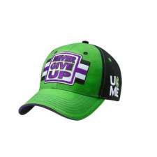 John Cena Cap - Green Black Baseball Cap Never Give Up John Cena Cosplay Costume Prop