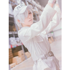 Cells At Work White Blood Cells Wig - White Blood Cells Cosplay Costume Wig Prop