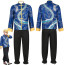Oshi No Ko Aqua Hoshino Costume - Tang Suit Aqua Hoshino Cosplay