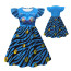 Girls K-Pop Demon Hunters Derpy Tiger Costume - Dress And Mask Set Derpy Tiger Cosplay