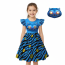 Girls K-Pop Demon Hunters Derpy Tiger Costume - Dress And Mask Set Derpy Tiger Cosplay