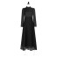 Wicked Elphaba Thropp Wicked Witch of the West Costume - Black Dress Hat Cloak Set Elphaba Cosplay