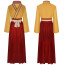 Naruto Shippuden Hanabi Hyuga Costume - Yellow Kimono Hanabi Hyuga Cosplay