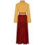 Naruto Shippuden Hanabi Hyuga Costume - Yellow Kimono Hanabi Hyuga Cosplay
