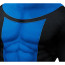 Invincible Omni-Mark Markus Sebastian Grayson Costume - Blue Black Bodysuit Mask Omni-Mark Cosplay