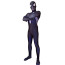 Spider-Man Symbiote Venom Costume - Black Muscle Pattern Bodysuit Mask Venom Cosplay