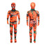 Scary Pumpkin Head Costume - Fullsuit Pumpkin Bodysuit Head Cosplay