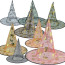 Halloween Prop Witch Mesh Hat Costume