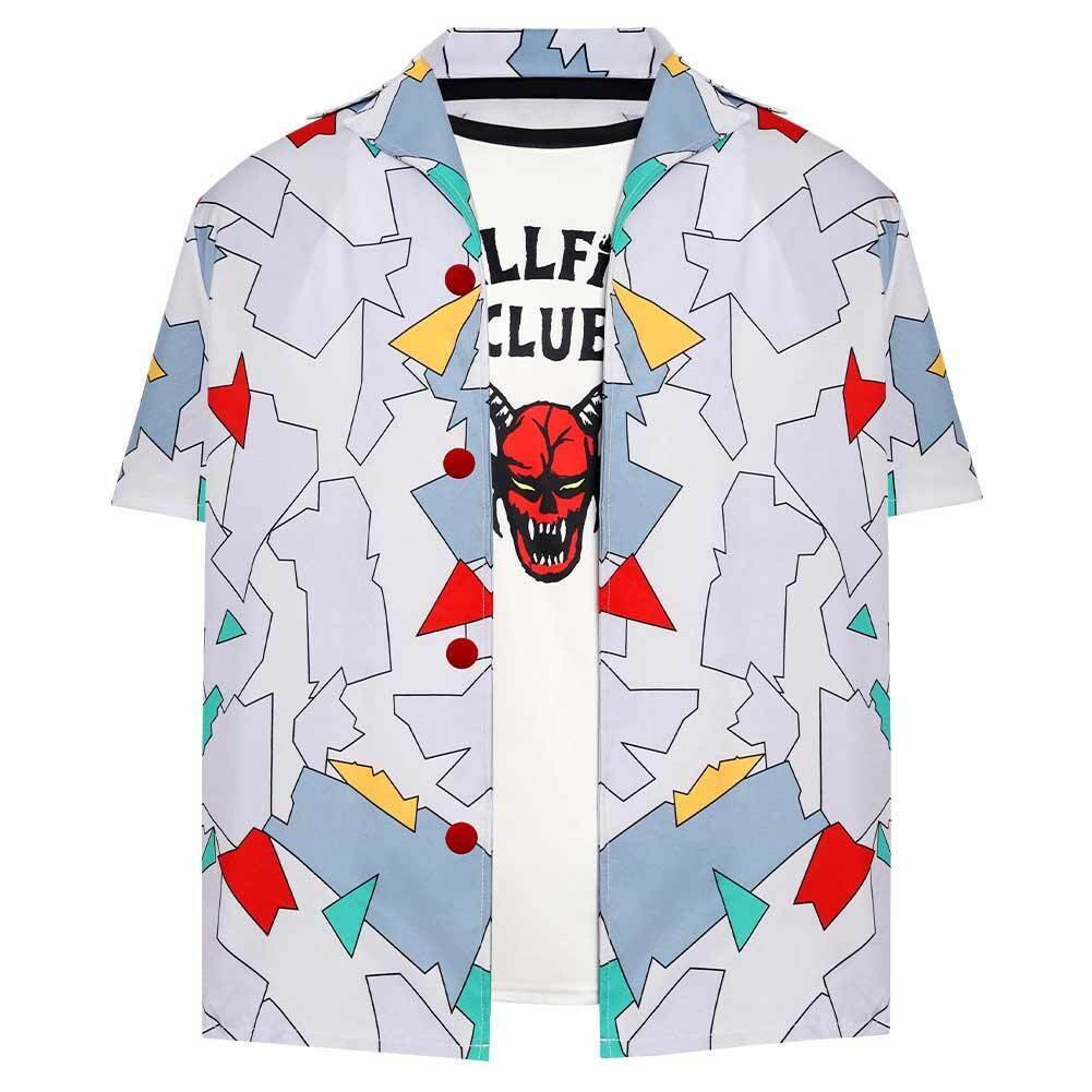 Stranger Things 4 Dustin Henderson Shirt Cosplay Costume
