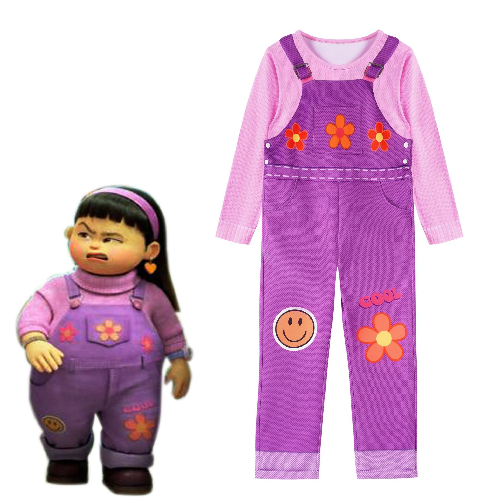 Abby Park Turning Red Lycra Cosplay Costume