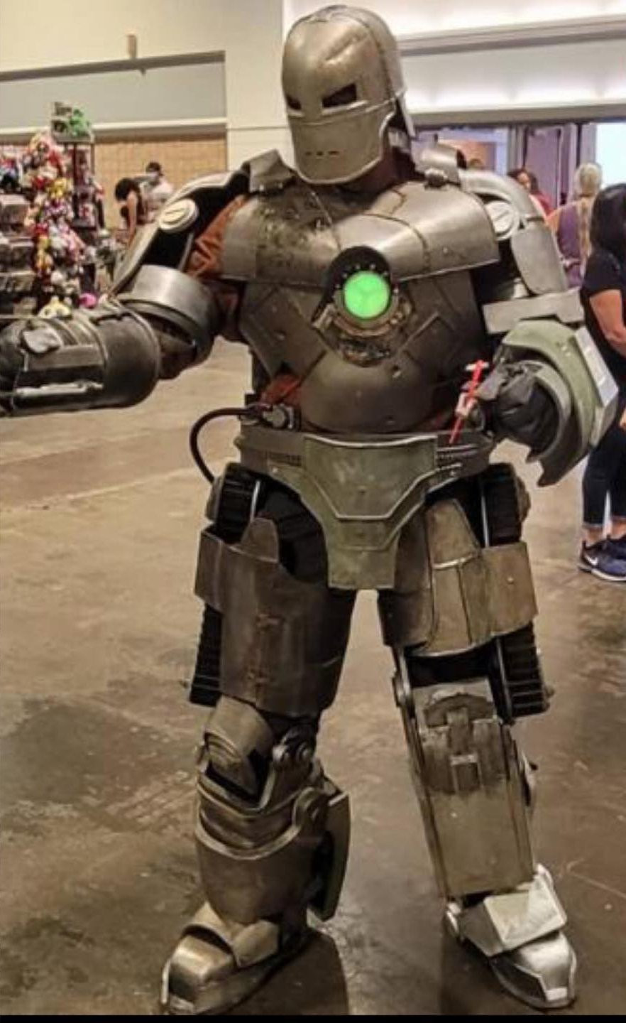 Iron Man Mk1 Mask - Iron Man Mk1 Cosplay Costume Mask